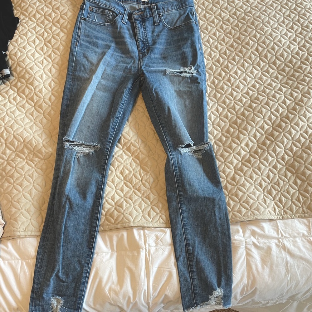 Madewell high rise jeans